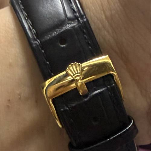 好X新淨😆 Rolex 1505 金鋼 骰仔字 k金圈 34mm錶面 膠鏡 送靚皮帶代用扣 平到笑🤣$...