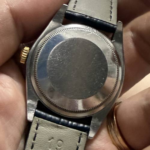 好X新淨😆 Rolex 1505 金鋼 骰仔字 k金圈 34mm錶面 膠鏡 送靚皮帶代用扣 平到笑🤣$...