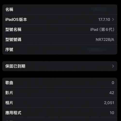 iPad (第 6 代) 金色 128GB