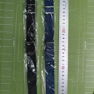 全新 22mm NATO 尼龍帶兩條