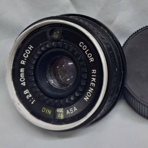 Ricoh  Rikenon  40mm F2.8 (拆自理光/麗確菲林 機仔) 已改 LM-mount