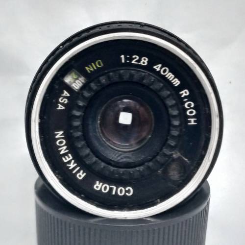 Ricoh  Rikenon  40mm F2.8 (拆自理光/麗確菲林 機仔) 已改 LM-mount