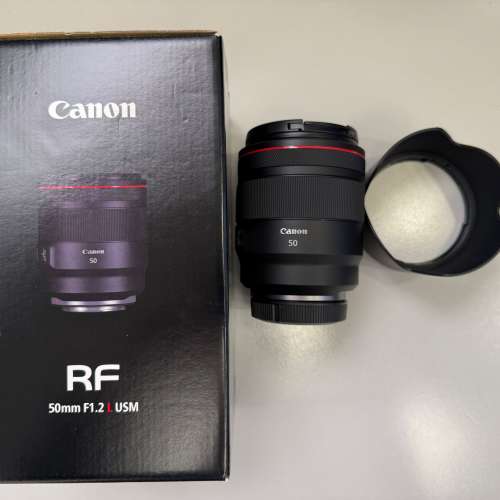 Canon RF50mm F1.2 L USM 99% new