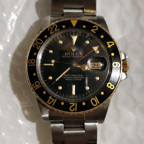 Rolex GMT Master 勞力士 16753 nipple dial 奶頭 刻度 Not 1675,16700,16710,1676...