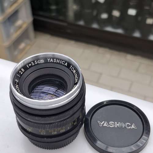 YASHICA TOMINON SUPER YASHINON-R 3.5CM F2.8 NIKON MOUNT