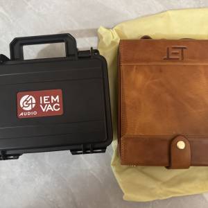 64 audio vac 清潔套裝 Eletech 限量真皮耳機盒