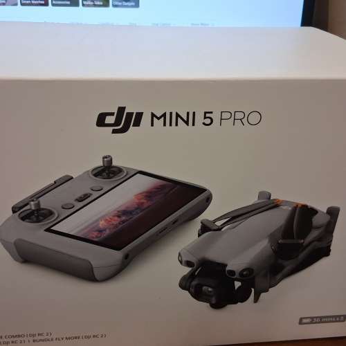 99%new DJI mini 5 pro fly combo set 可換 Air 3s