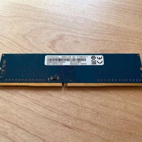 RAMAXEL DDR4 8GB Ram 記憶體