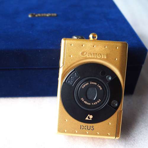 CANON IXUS asp film camera 佳能60 週年而生產的限量特別版金色機身