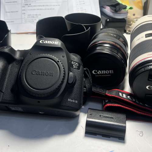 Canon 5D mark IIII 一set , ，即買即用