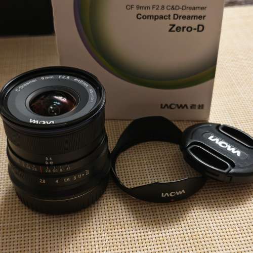 LAOWA 老蛙 9mm f2.8 Fujifilm X-mount