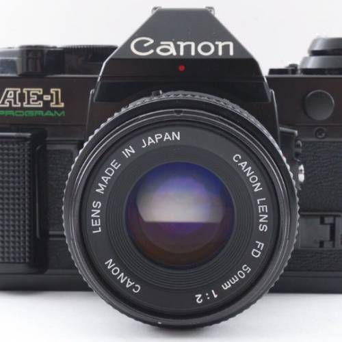 90%新淨📸全黑版 Canon AE-1 Program ＋ New FD 50mm F2