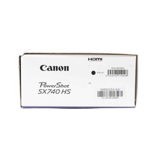 Canon PowerShot SX740 HS 2030萬像素數位相機 黑色 [全新]