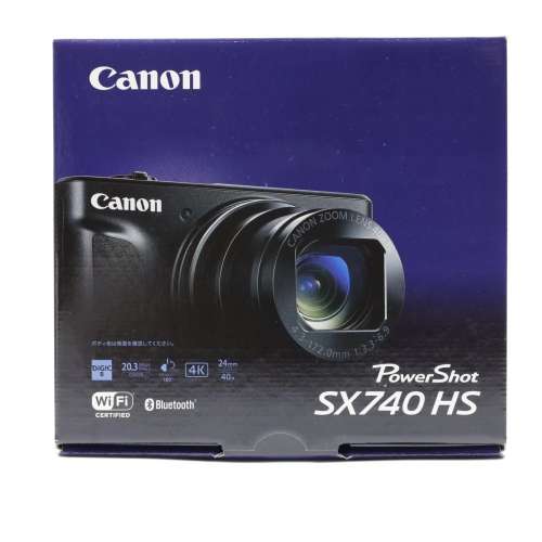 Canon PowerShot SX740 HS 2030萬像素數位相機 黑色 [全新]
