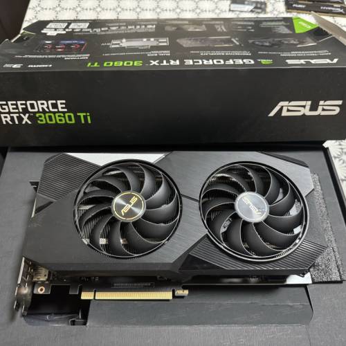 asus dual RTX3060ti display card
