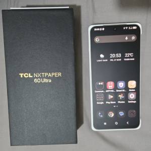 99% new TLC Nxtpaper Utra 60 可換機