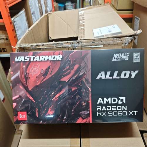 VASTARMOR AMD RX 9060 XT (8GB) 黑色