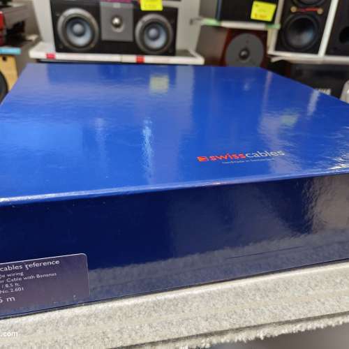Swisscable LS Single Wiring Reference Speaker Cables