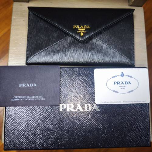 1mf175 Prada Vitello Move 長款銀包