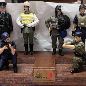 警民同樂為公益 2000 紀律部隊 Figure 擺設