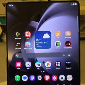 二手Samsung Zfold 5 瑕疵完美的士司機工作機