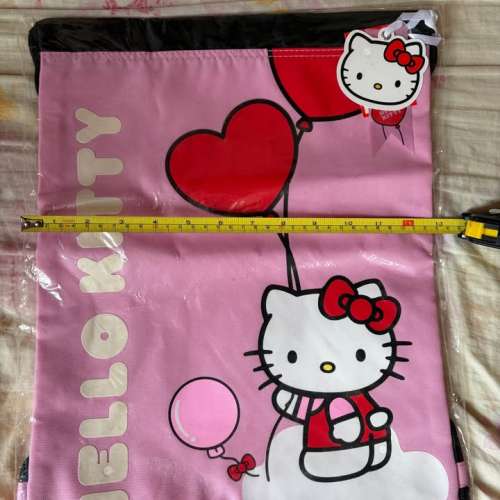 (全新) Hello Kitty￼ 束帶背囊. (New) Hello Kitty drawstring backpack