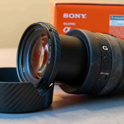 Sony FE 20-70mm F4 G 行貨 全身貼保護貼 + MC Protector 72mm  HK$5,000
