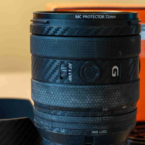 Sony FE 20-70mm F4 G 行貨 全身貼保護貼 + MC Protector 72mm  HK$5,000