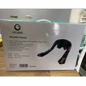行貨全套連盒.Ogawa 奧佳華OL-0111 揉揉肩 黑色,肩頸按摩器Shoulder Knead,原價$148...