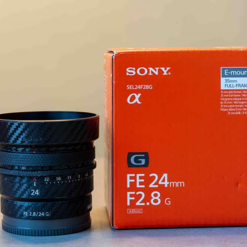 Sony FE 24mm F2.8 G (SEL24F28G) 行貨 極新淨 + MC Protector 49mm
