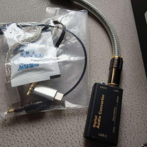 Dethonray Clarinet 單簧管 + 皮套+audio converter + 光纖升級線