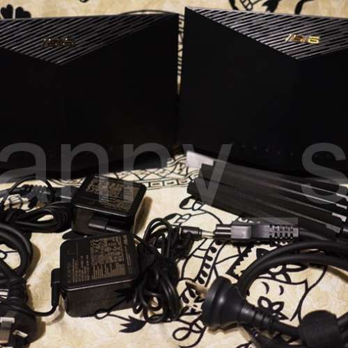 2個 國行 ASUS RT-AX86U AX5700 WiFi 6 (802.11ax) 雙頻 Dual Band Router 路由器 ...