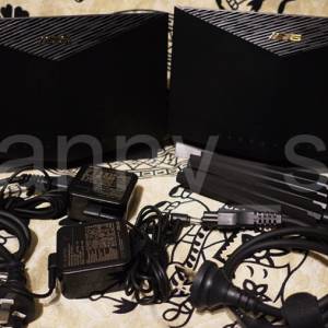 2個 國行 ASUS RT-AX86U AX5700 WiFi 6 (802.11ax) 雙頻 Dual Band Router 路由器 ...