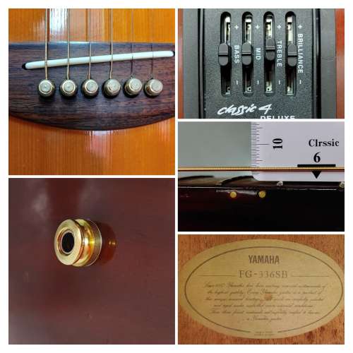 Yamaha FG-336SB (With Fishman Pickup, made in Taiwan) (Restoration Project/修...