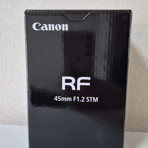 全新Canon RF 45 / 1.2