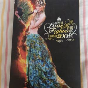 陳慧琳2008演唱會DVD，碟冇咩花，外盒企理！清位出售$80（鑽石山至佐敦mtr面交）！...