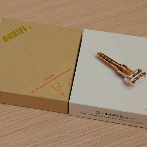 DDHifi DJ35AR & DJ44AG 2.5mm 轉 3.5mm/4.4mm