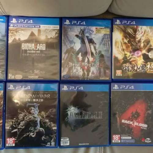 Playstation PS4 games 每款$90 正版碟正常玩 正常遊玩正版盒書 屯馬線沙田圍至九龍...
