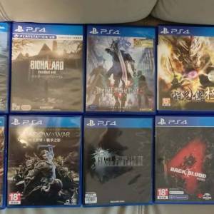 Playstation PS4 games 每款$90 正版碟正常玩 正常遊玩正版盒書 屯馬線沙田圍至九龍...