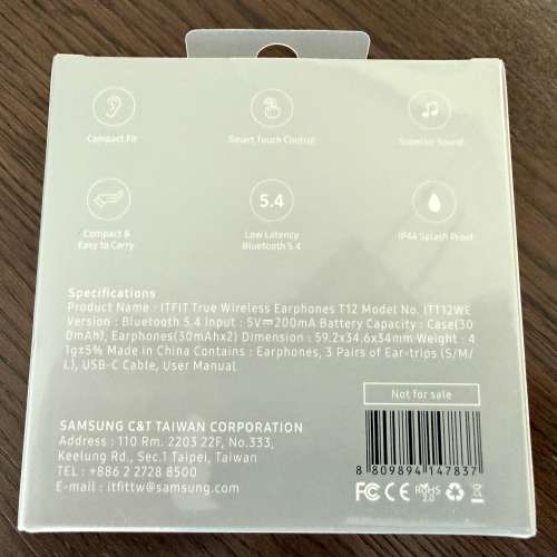 ITFIT T12 True Wireless Earphones