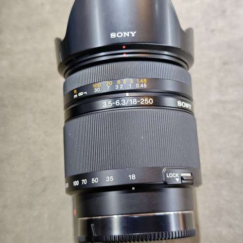 sony 18-250 DT 索尼 18mm 250mm 18 250 FOR sony A（no sony E）99%new 功能正常