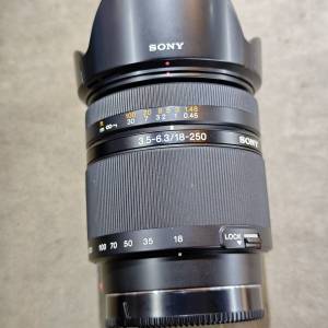 sony 18-250 DT 索尼 18mm 250mm 18 250 FOR sony A（no sony E）99%new 功能正常