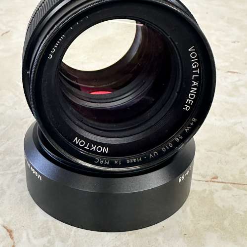 Voigtlander 58mm F1.4 SL II