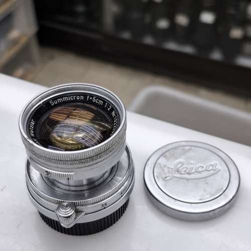 LEITZ SUMMICRON 5CM F2 LTM YELLOW GLASS
