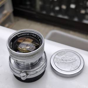 LEITZ SUMMICRON 5CM F2 LTM YELLOW GLASS