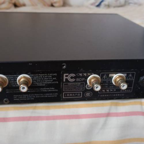 Oppo -80藍光機連搖控！注意，時得時吾得，有改良過零件及合維修者，售$280