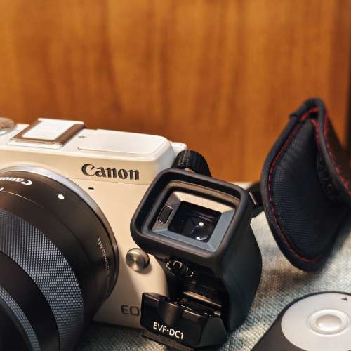 Canon EOS M3連2枝鏡同原廠取景器