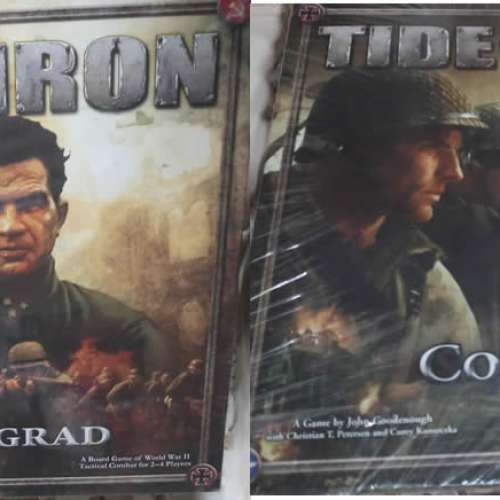 (全新未拆) 2盒 Tide of Iron board game 桌遊 (可散買)