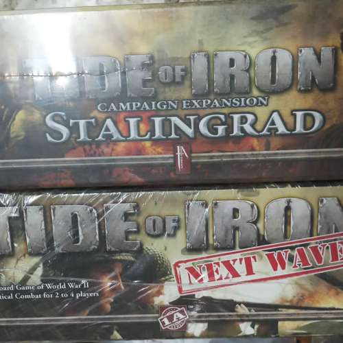 (全新未拆) 2盒 Tide of Iron board game 桌遊 (可散買)