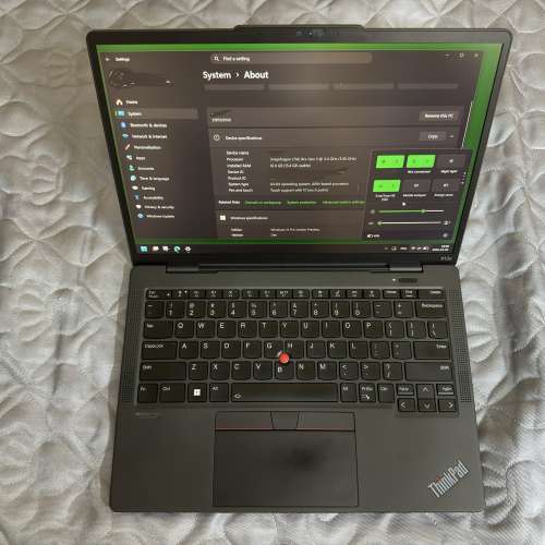Lenovo 聯想 ThinkPad X13s 手提電腦 Laptop 超輕 Lightweight 4G LTE Sim ARM 高...